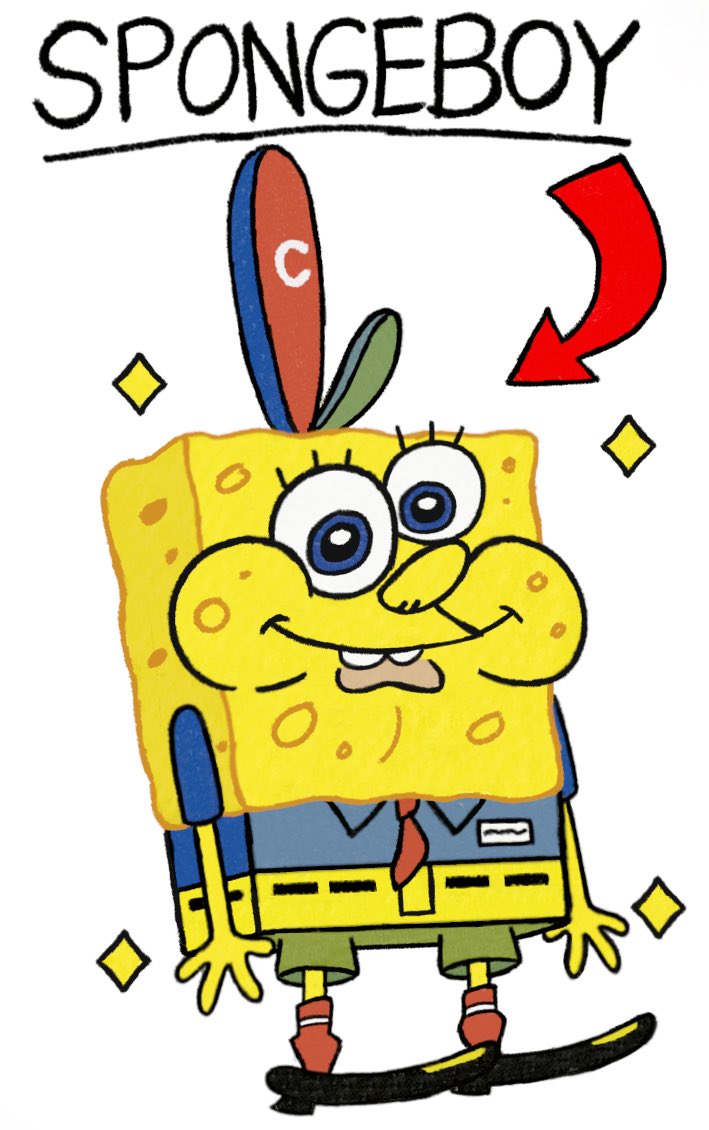 JJSponge120's tweet photo. Happy 64th birthday to the late Stephen Hillenburg (featuring a remastered version of thr classic SpongeBoy drawing)! π₯³ #StephenHillenburg #RIPStephenHillenburg #SpongeBobSquarePants #SpongeBoy #Classic #Nickelodeon #Birthday #Gift https://t.co/49FEArWKcR
