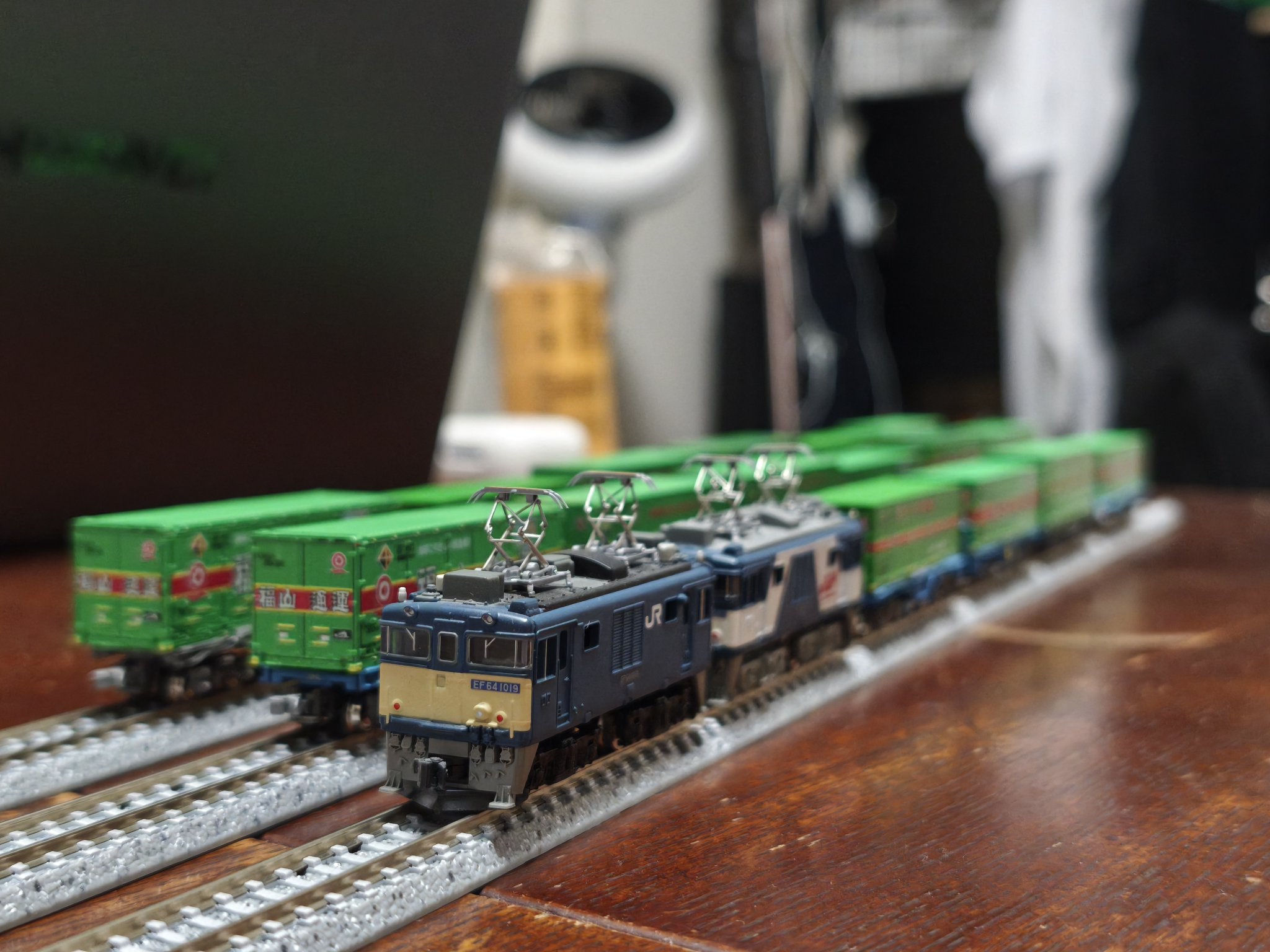 説明欄必読　コキ編成コンテナセット加工　EF64-1015 EF66-27 加工 TOMIX EF64-1000形限定品セット②＋α » たまでんクラブ