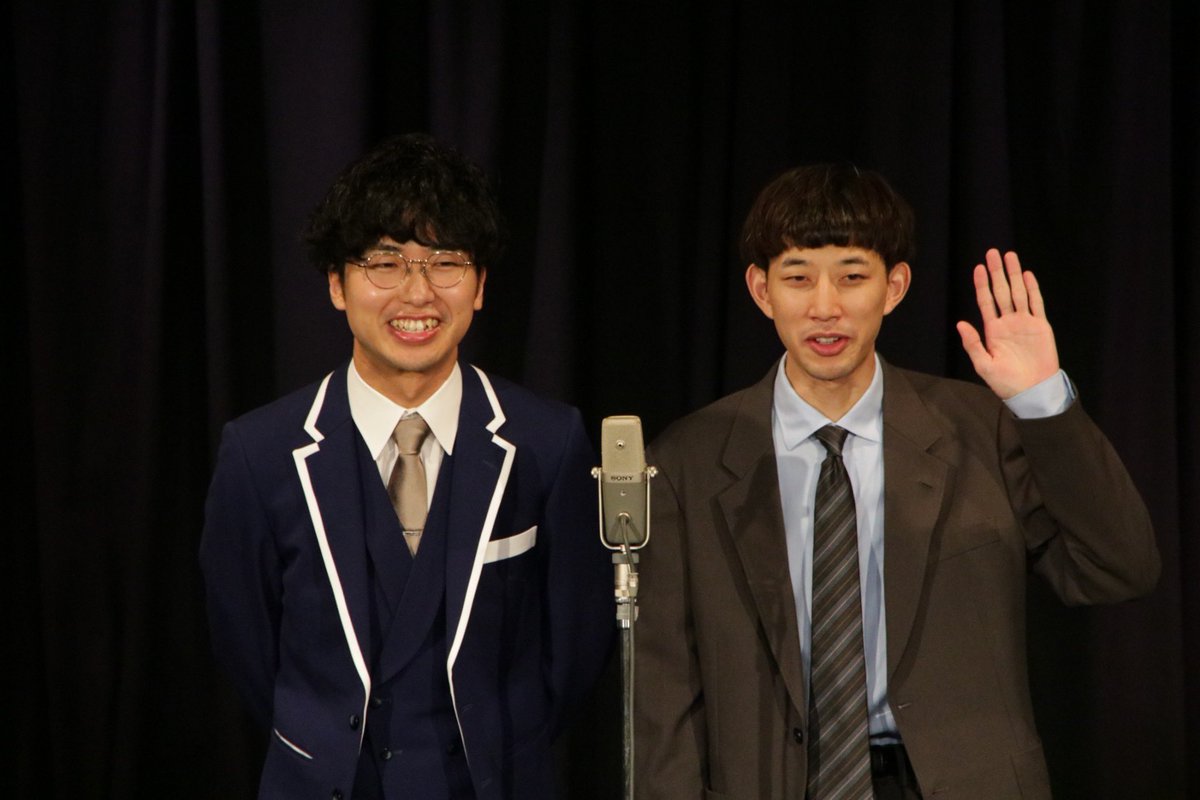 nsctokyo's tweet photo. 兄さん胸かしてください
〜一夜限りの即興コンビ漫才バトル〜

一夜限りの漫才で会場が笑いに包まれました⭐️

ご来場ありがとうございました🙇‍♀️ https://t.co/g95EMtl9r7