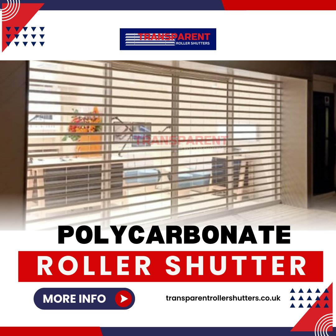 Transparent073's tweet photo. 👉Durable, stylish and secure — our Polycarbonate Roller Shutters offer maximum protection while allowing natural light to shine through. Perfect for shops and showrooms, combining safety with modern elegance!
#PolycarbonateShutter #SecureStyle
👉Website: https://t.co/EbxJV79dRs https://t.co/fLy862OiJg