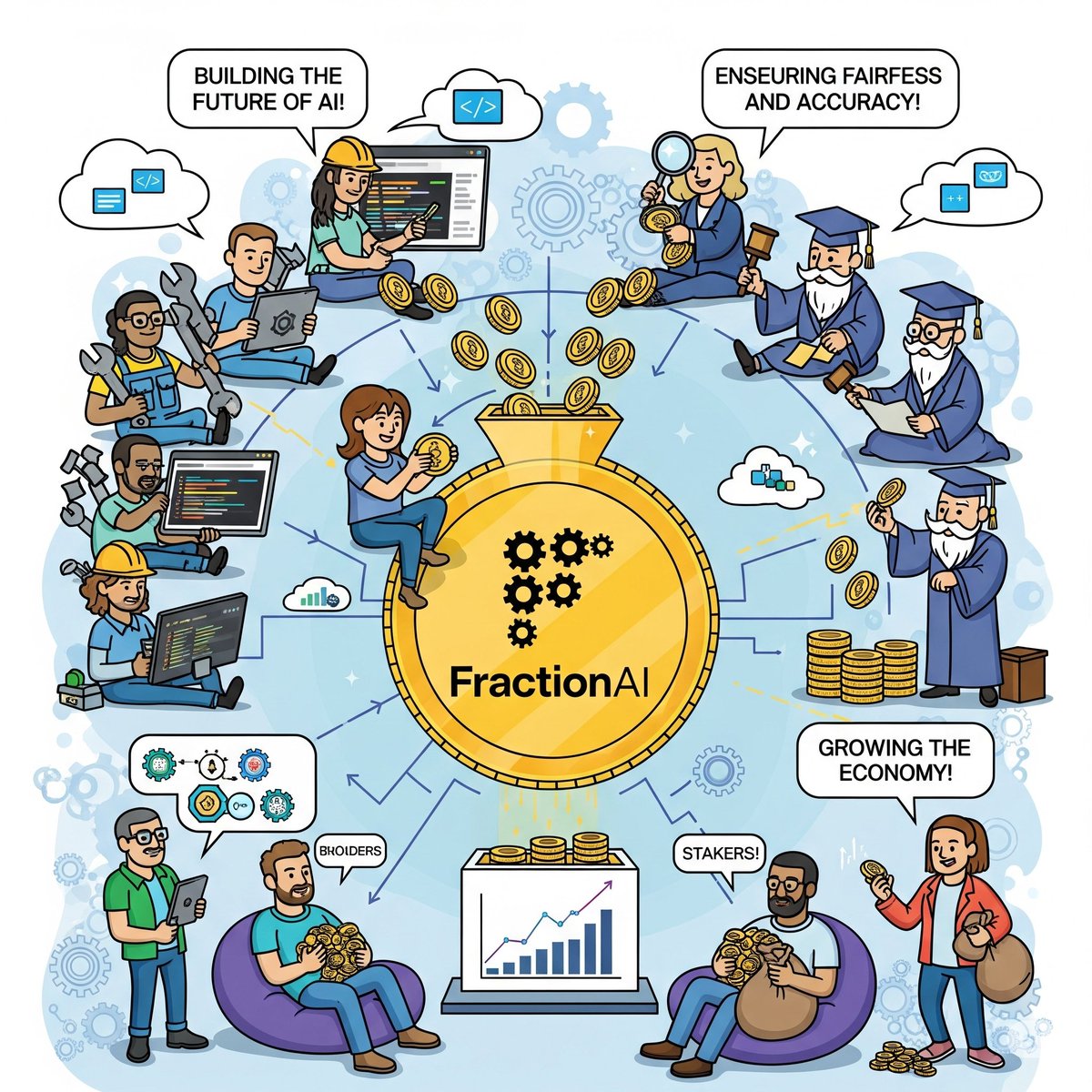 Mothi Prabu (@mothi_prabu) on Twitter photo In the <a href="/FractionAI_xyz/">Fraction AI</a> ecosystem, the token has real utility. Builders, judges, and stakers use the token to power the network, creating a robust, self-reinforcing economy. This is what sustainable tokenomics looks like. #FAPS #FractionAI In the <a href="/FractionAI_xyz/">Fraction AI</a> ecosystem, the token has real utility. Builders, judges, and stakers use the token to power the network, creating a robust, self-reinforcing economy. This is what sustainable tokenomics looks like. #FAPS #FractionAI