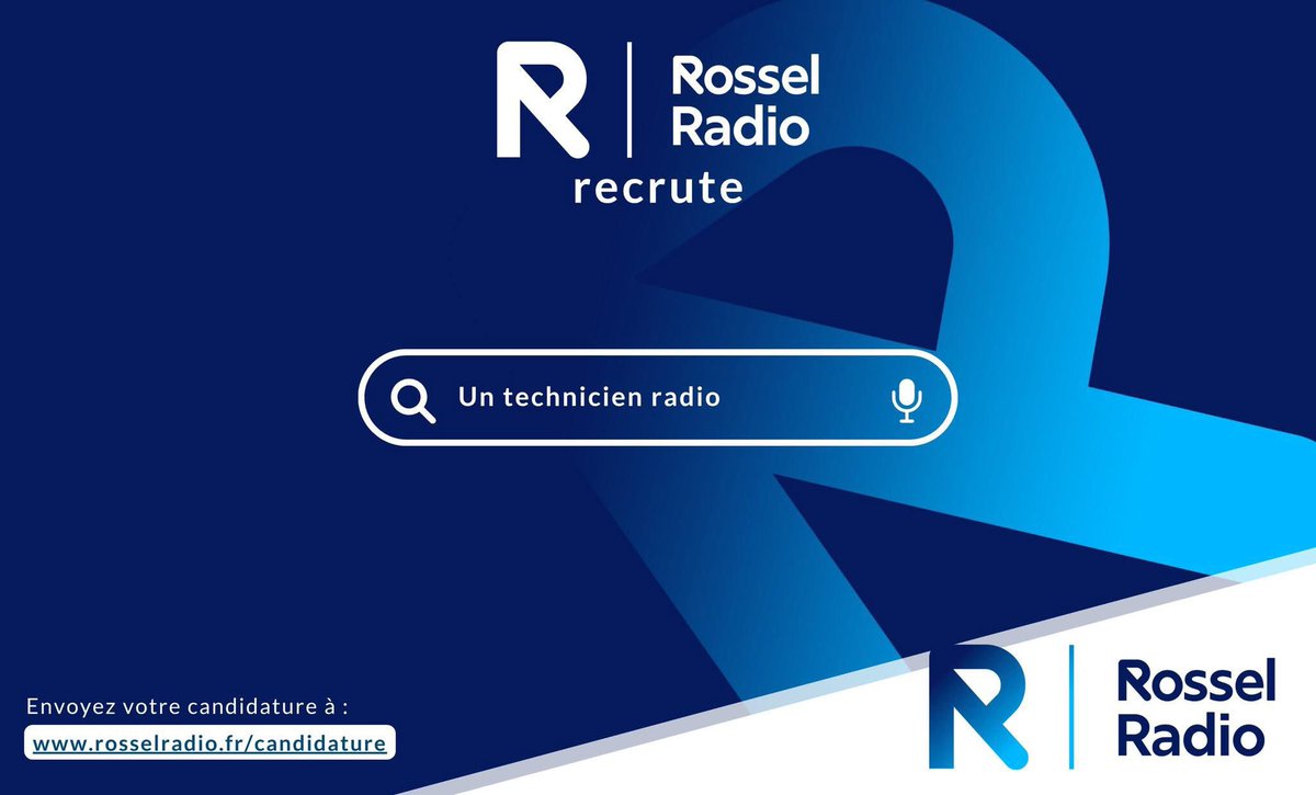 🎙️ OFFRE D'EMPLOI

Rossel Radio recrute un Technicien Radio pour sa zone sud !

Vous êtes passionné par la radio, l’informatique et l’audio ? Vous aimez relever des défis techniques et humains ? 

➡️ rosselradio.fr/technicien