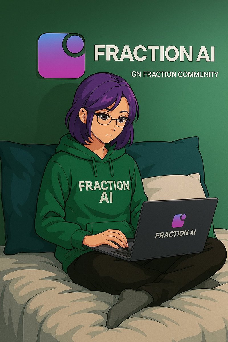 Yukti shah (@yuktishah98) on Twitter photo I’ve been thinking… sometimes it’s the smallest fractions that create the biggest impact.
That’s the essence of
<a href="/FractionAI_xyz/">Fraction AI</a>
Every second counts, every action matters — don’t sleep on it.
This could be the next 100× gem 💎
#FractionAI_xyz #FAPS #Crypto #Web3 I’ve been thinking… sometimes it’s the smallest fractions that create the biggest impact.
That’s the essence of
<a href="/FractionAI_xyz/">Fraction AI</a>
Every second counts, every action matters — don’t sleep on it.
This could be the next 100× gem 💎
#FractionAI_xyz #FAPS #Crypto #Web3