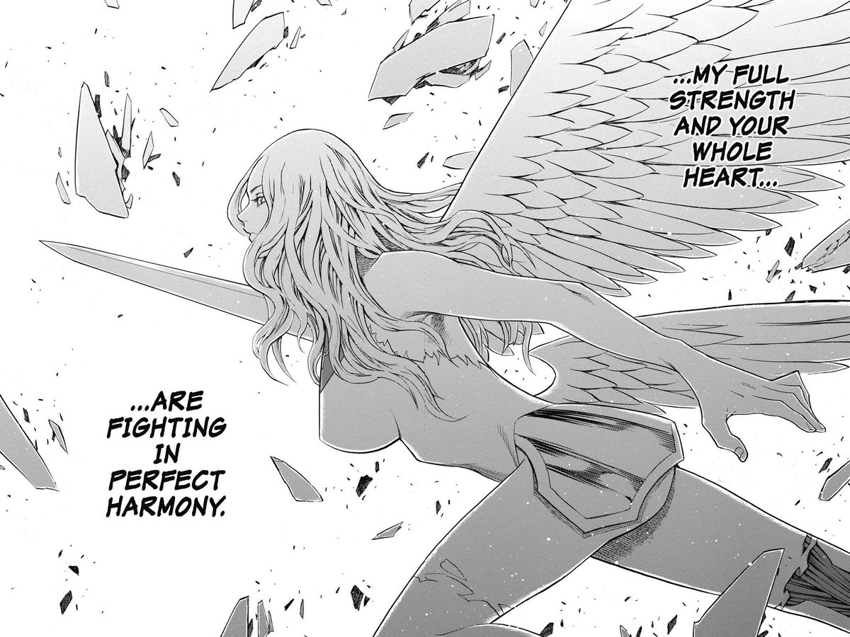 mezzamorta_7's tweet image. Tears in my eyes, Claymore was real #awesomesauce. Loved it.