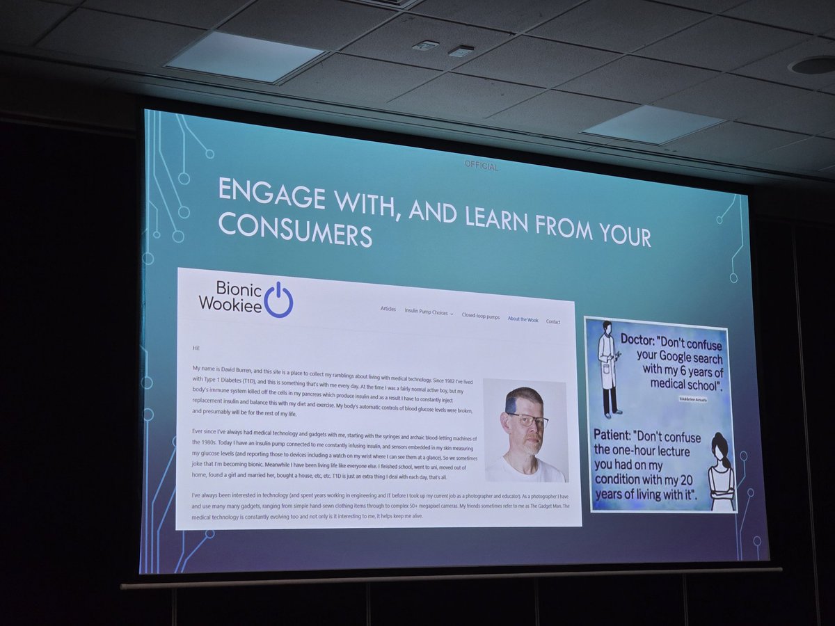 The Practical Diabetic (Leon Tribe) (@practicaldeeb) on Twitter photo Health care professionals: Learn from the users. They are often very friendly and keen to share what works for them. #25ADC #DAPeoplesVoice Health care professionals: Learn from the users. They are often very friendly and keen to share what works for them. #25ADC #DAPeoplesVoice