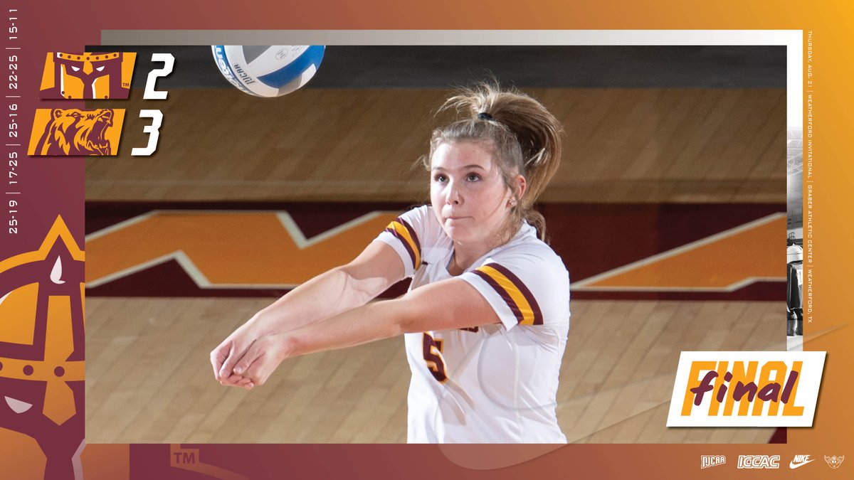 IHCC Athletics (@ihccathletics) on Twitter photo WARRIORS FALL IN OPENER – No. 7-rated Indian Hills came out on the wrong end of a season-opening top-ten <a href="/NJCAAVolleyball/">NJCAA Volleyball</a> battle with <a href="/GrizzlyVball/">MSUWP Grizzly Vball</a> at the <a href="/WCCoyotes/">WC Coyote Athletics</a> Invitational in Weatherford, TX this evening as the Warriors fell in five sets, 25-19, 17-25, 25-16 and 22-25 and WARRIORS FALL IN OPENER – No. 7-rated Indian Hills came out on the wrong end of a season-opening top-ten <a href="/NJCAAVolleyball/">NJCAA Volleyball</a> battle with <a href="/GrizzlyVball/">MSUWP Grizzly Vball</a> at the <a href="/WCCoyotes/">WC Coyote Athletics</a> Invitational in Weatherford, TX this evening as the Warriors fell in five sets, 25-19, 17-25, 25-16 and 22-25 and