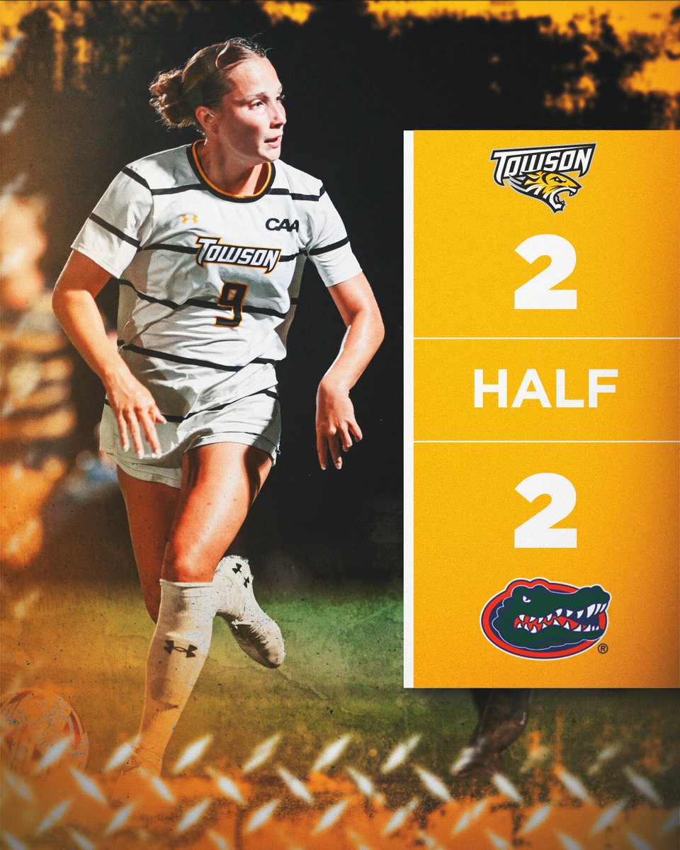 All even at the break in Gainesville.

#GohTigers