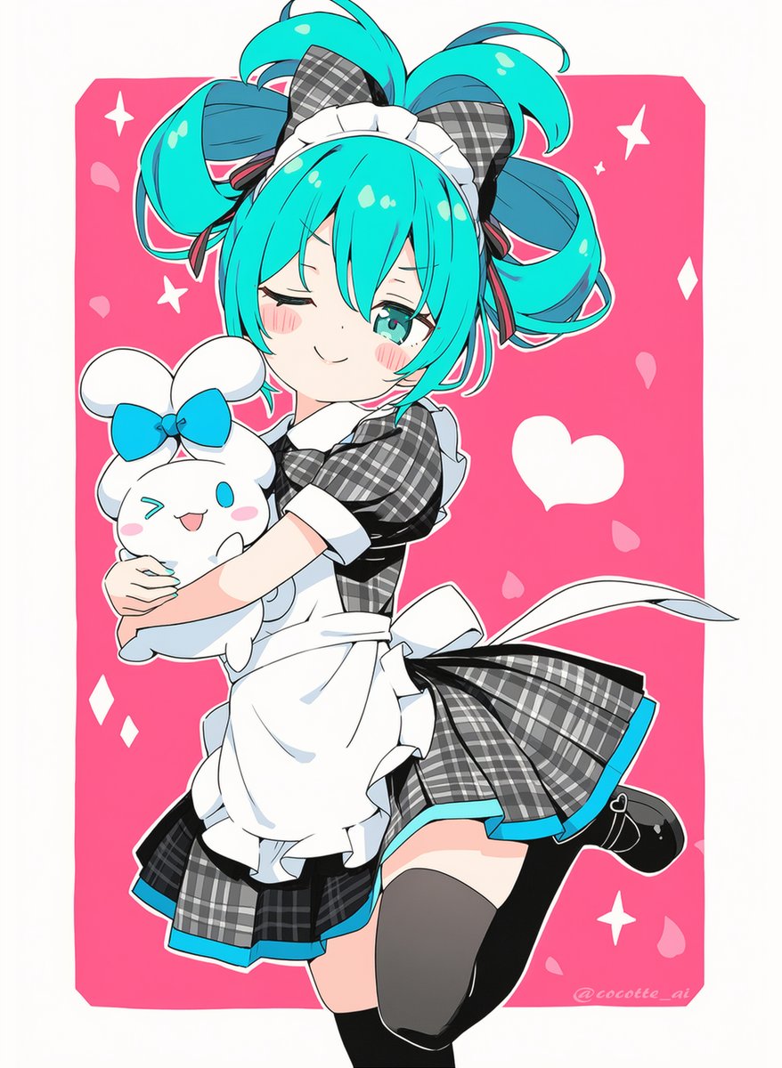 cocotte_ai's tweet photo. #初音ミク　シナミク🤍🩷 https://t.co/kx0J1yMxuH