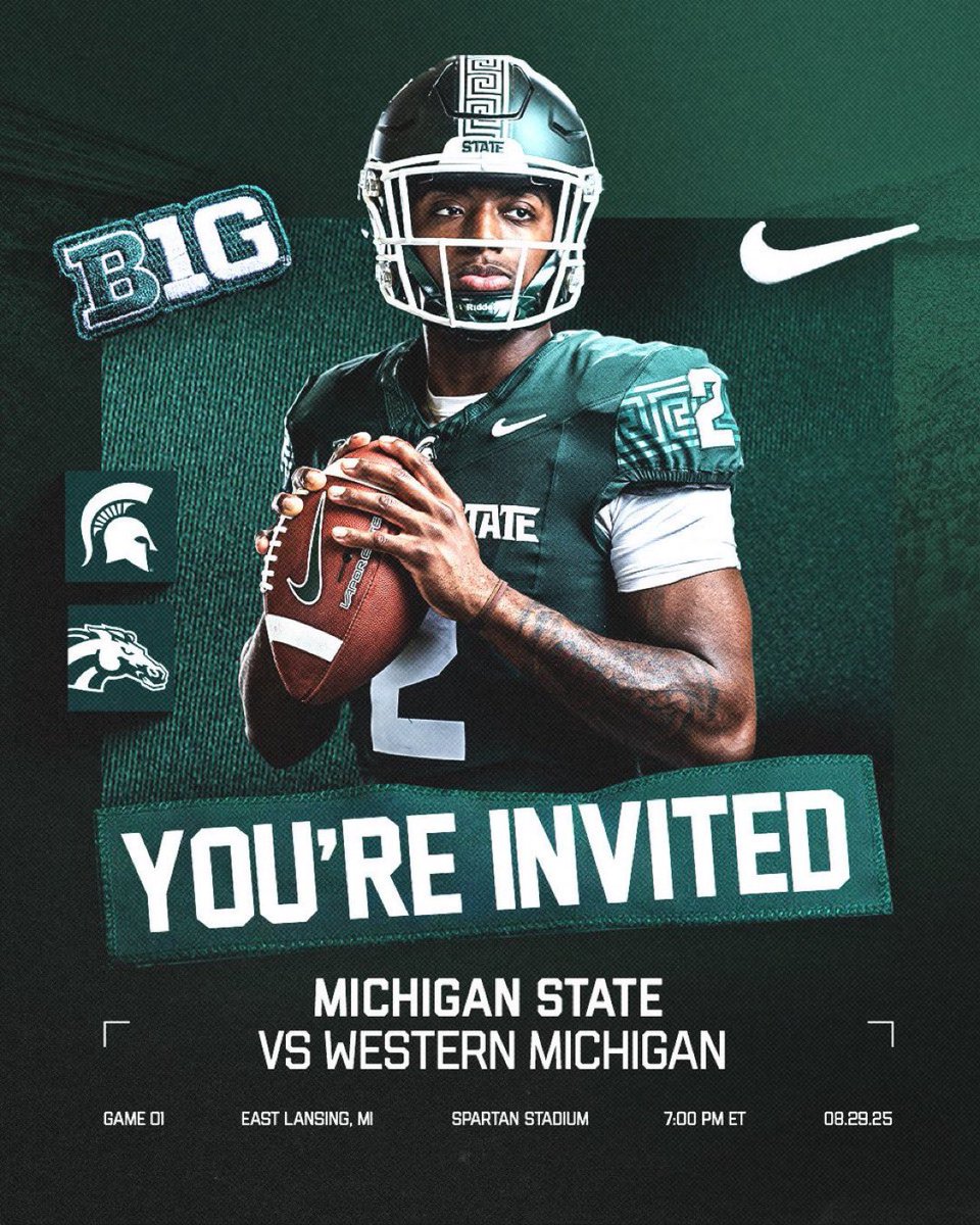 Thank you <a href="/MalikGill5/">Malik Gill</a> for the game day visit! excited to be back in east lansing! <a href="/MSSailorFball/">MSHSailor🏈🇺🇸⚓️</a> <a href="/TheD_Zone/">The D Zone</a> <a href="/AllenTrieu/">Allen Trieu</a>