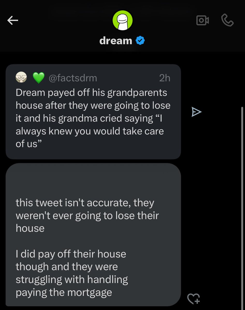 factsdrm's tweet photo. Corrected by the man himself, his grandparents were struggling with mortgage, not about to lose their house https://t.co/19P09JuxXT