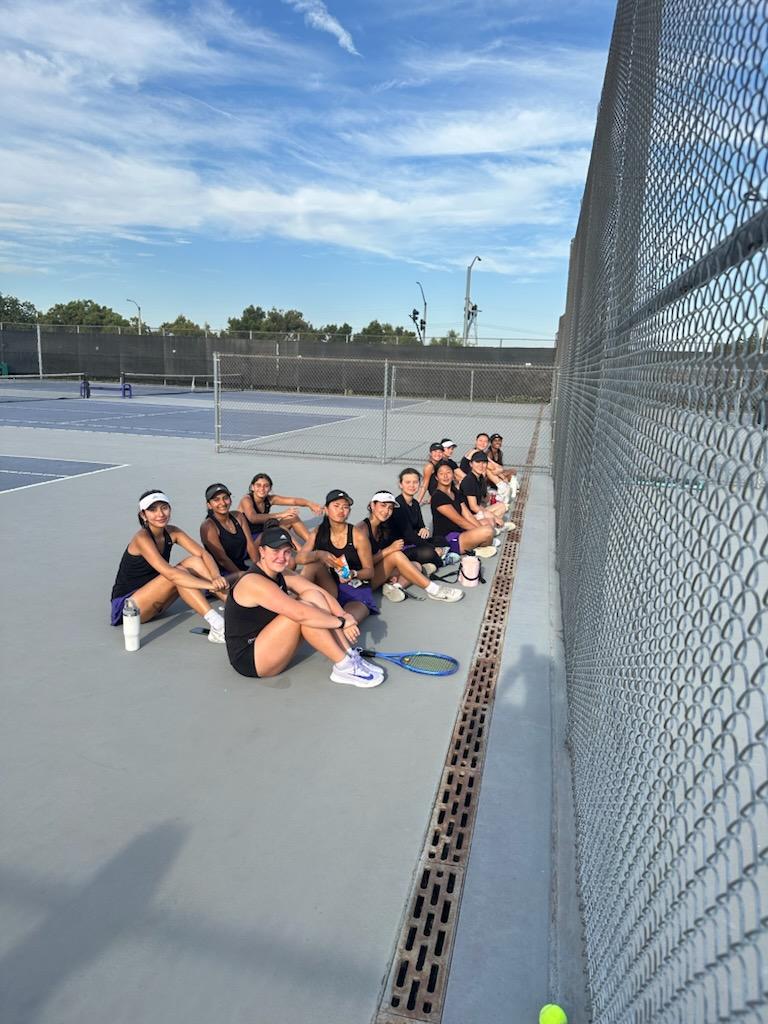 Rancho V Tennis Girls defeat Ayala in close hot match 8-8 in sets 74-73 in games in 2nd round of the Baseline Tournament - tmrw JW North at hm - Go Cougars! 
<a href="/RanchoHSCougars/">Principal Aikens</a> <a href="/MrRobertSanch/">RCHS Athletics & Activities</a> <a href="/sports_rchs/">RCHS Sports</a> <a href="/asbRCHS/">RCHS ASB</a> <a href="/RchsBstrs/">RCHS Cougar Boosters</a> <a href="/RchsStore/">RCHS Student Store</a>