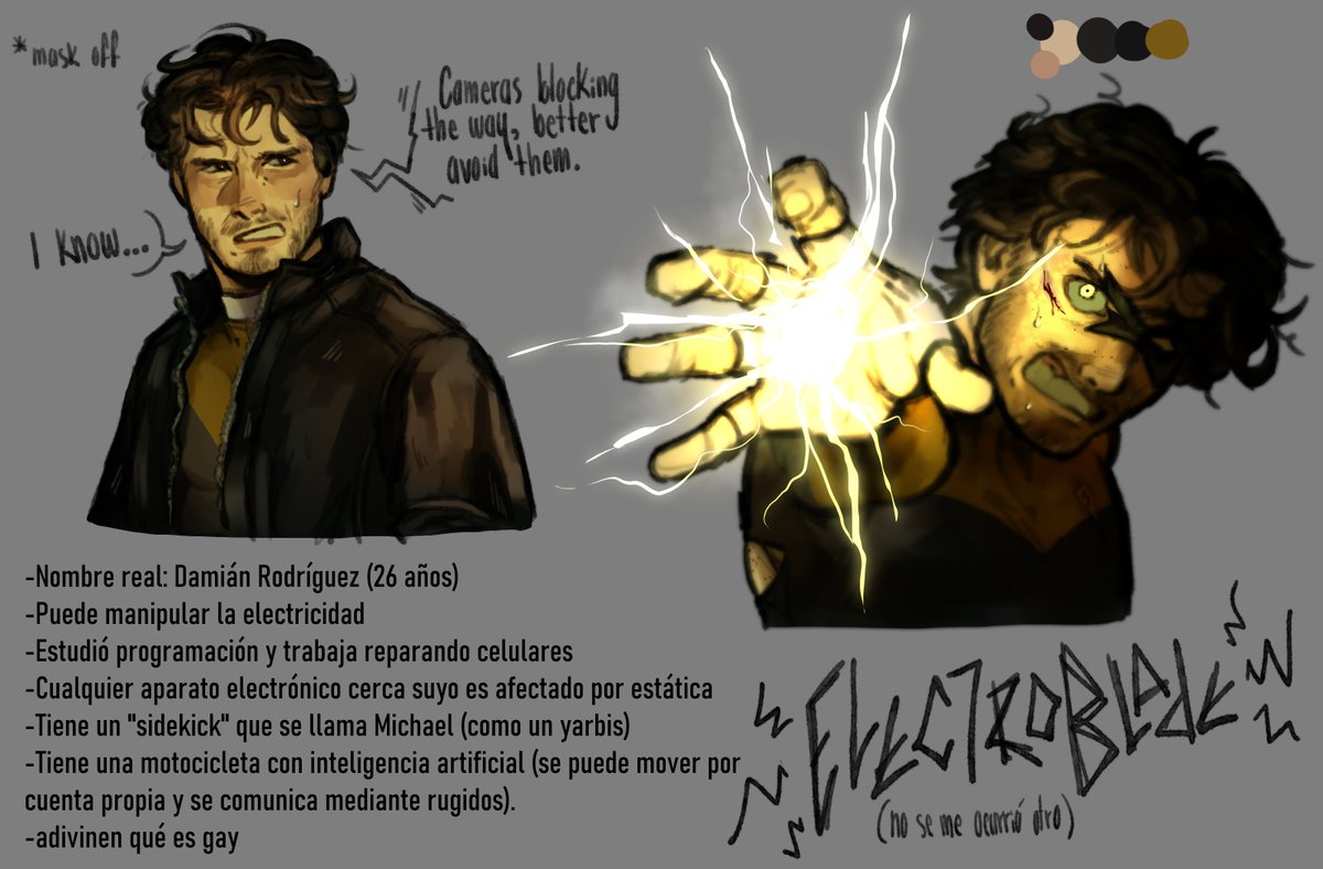 hola hice un oc superhéroe 
#oc