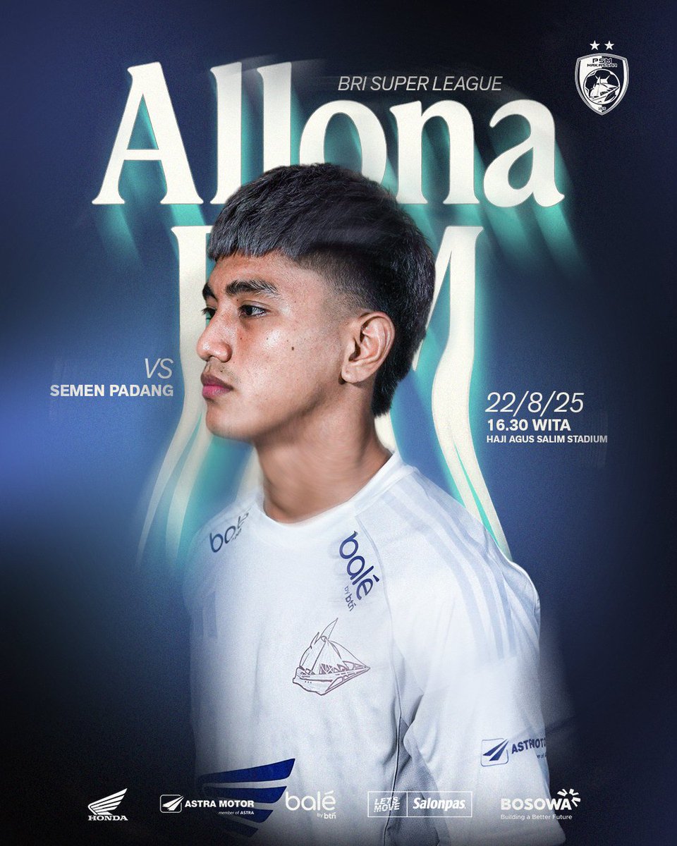 #ALLONAPSM #PSMDAY 

𝙆𝙞𝙩𝙖 𝙝𝙖𝙧𝙪𝙨 𝙩𝙖𝙢𝙖𝙩𝙠𝙖𝙣 𝙩𝙪𝙧 𝙎𝙪𝙢𝙖𝙩𝙚𝙧𝙖 𝙢𝙪𝙨𝙞𝙢 𝙞𝙣𝙞 𝙙𝙚𝙣𝙜𝙖𝙣 𝙠𝙚𝙢𝙚𝙣𝙖𝙣𝙜𝙖𝙣 ✊

#EwakoPSM #PSMMakassar #SPFCvPSM