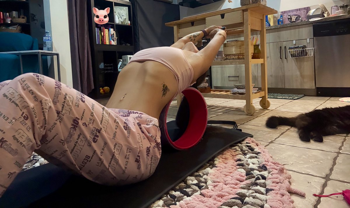 foxy_baking's tweet photo. Working on getting those last 62 cals burnt to hit 2000 cals burnt today.
Might be my 5th or 6th workout of the day
#edtwt #edrelapse #moottwt #DoBetter #stonerchicks #moothunting #willBtiny #willBthinspo https://t.co/a1ui2eJONU