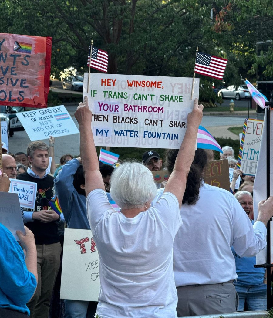 And there it is, straight racism!