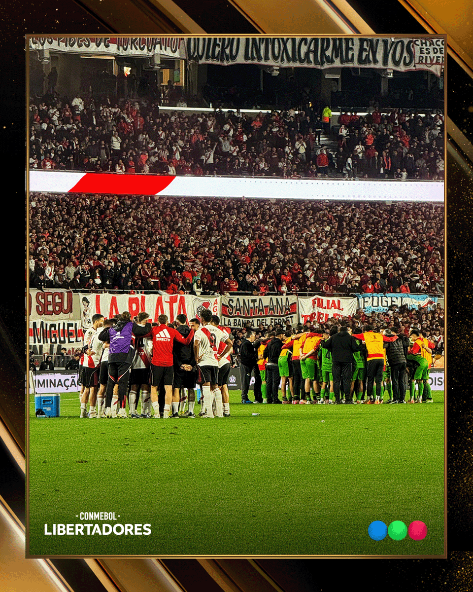 telefe's tweet photo. ¡EL PASE A CUARTOS SE DEFINE POR PENALES! 👊

📲 #LibertadoresEnTelefe con @giraltpablo y @JPVarsky en https://t.co/S24R6EWDr8 y también en https://t.co/Z22tZBt3pf ⚽ https://t.co/pkjemp2RzY