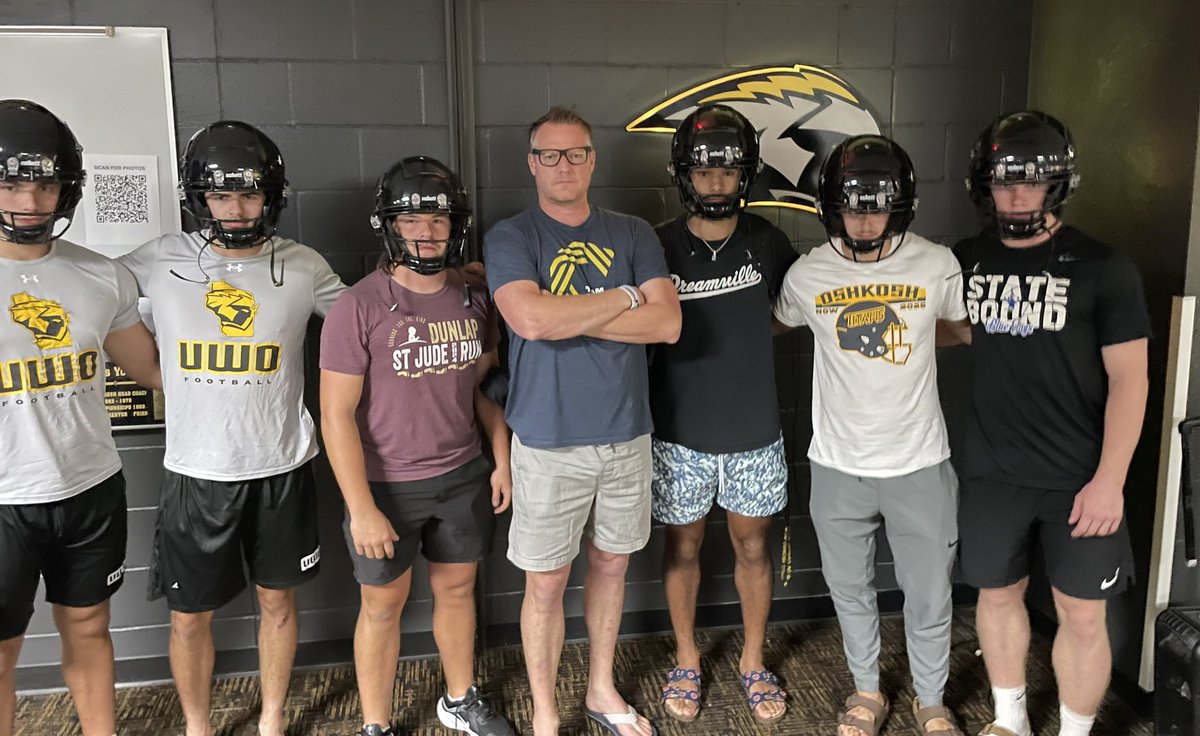 Clint J Brightman (@f7_zero2_guy) on Twitter photo ⚫️🟡 Final college fitting of the season and everyone was HYPED to get their new <a href="/schuttsports/">Schutt Sports</a> F7’s‼️ <a href="/UWOFootball/">UW-Oshkosh Football</a> wideouts going to go crazy this year 😮💨 #F7takeover ⚫️🟡 Final college fitting of the season and everyone was HYPED to get their new <a href="/schuttsports/">Schutt Sports</a> F7’s‼️ <a href="/UWOFootball/">UW-Oshkosh Football</a> wideouts going to go crazy this year 😮💨 #F7takeover