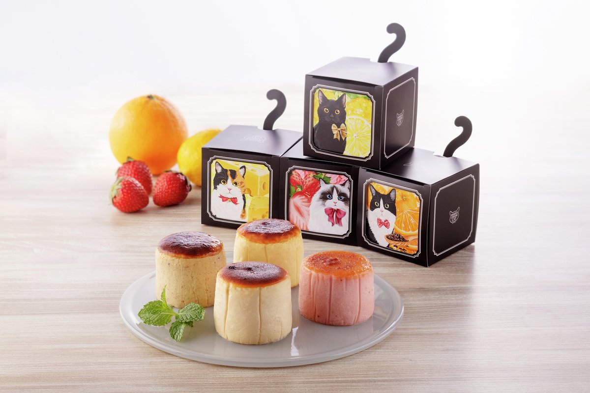🐈可愛いネコのパッケージでおなじみのバスクチーズキャットから夏限定