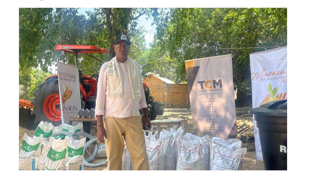 CARLOS CESAR SILVA (@ccsilva86) on Twitter photo 🌱💧 Entregamos activos productivos en un proyecto hortofrutícola en Caracolí, San Juan del Cesar (La Guajira), por $5.607 millones.
La <a href="/ADR_Colombia/">Agencia de Desarrollo Rural 🇨🇴</a> aportó $4.435 millones para beneficiar a 325 productores de ASOPROHCAR.
Incluye estos 2 tractores: 🌱💧 Entregamos activos productivos en un proyecto hortofrutícola en Caracolí, San Juan del Cesar (La Guajira), por $5.607 millones.
La <a href="/ADR_Colombia/">Agencia de Desarrollo Rural 🇨🇴</a> aportó $4.435 millones para beneficiar a 325 productores de ASOPROHCAR.
Incluye estos 2 tractores:
