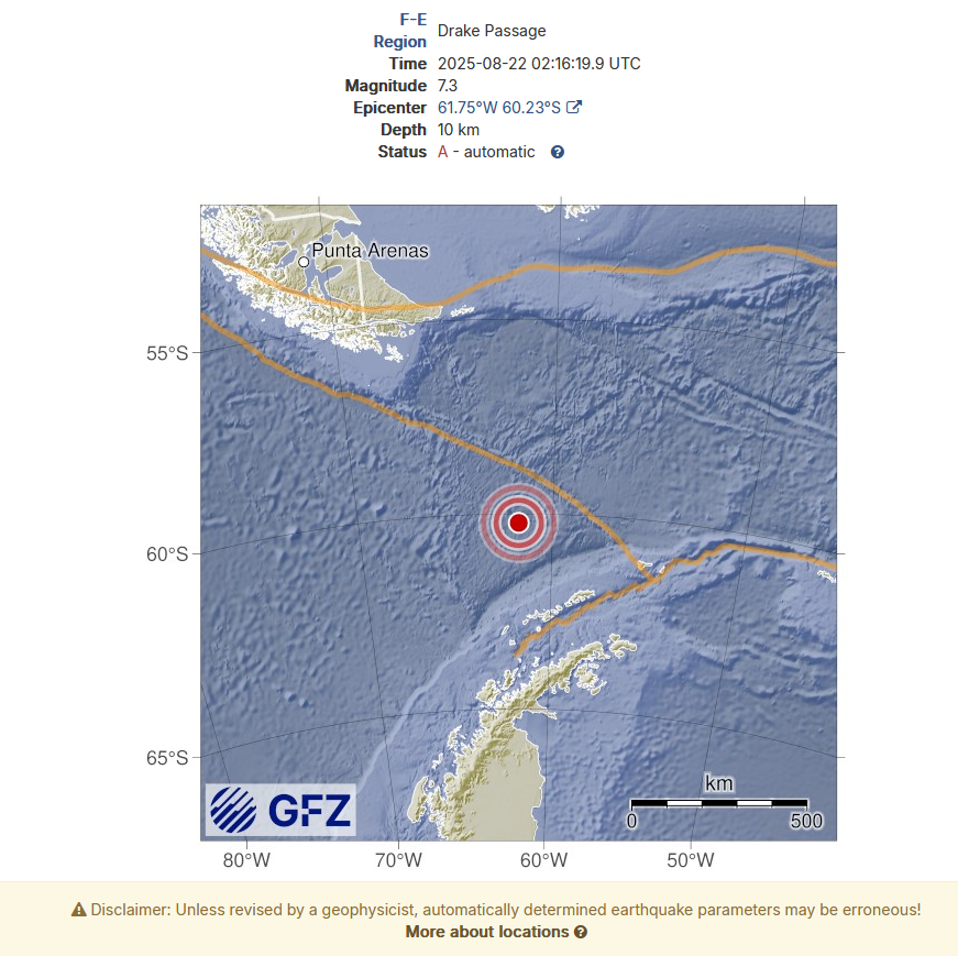 Geo_Risk's tweet photo. #sismo #Temblor Mar de Drake
Solucion GFZ M7.3 https://t.co/VMege4TerD