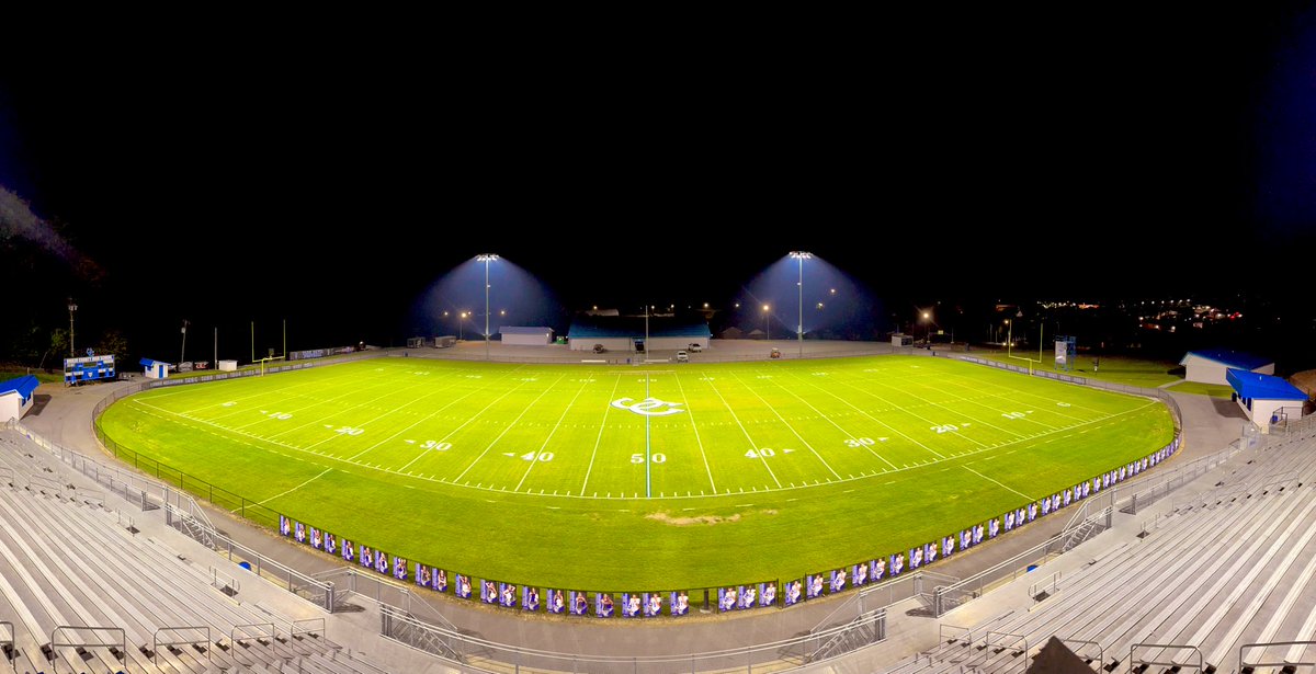 It’s ready. 

Hope to see everyone tomorrow night at Gentry Stadium as we open up the 2025 Season with the David Crockett Pioneers. #ForksUp
