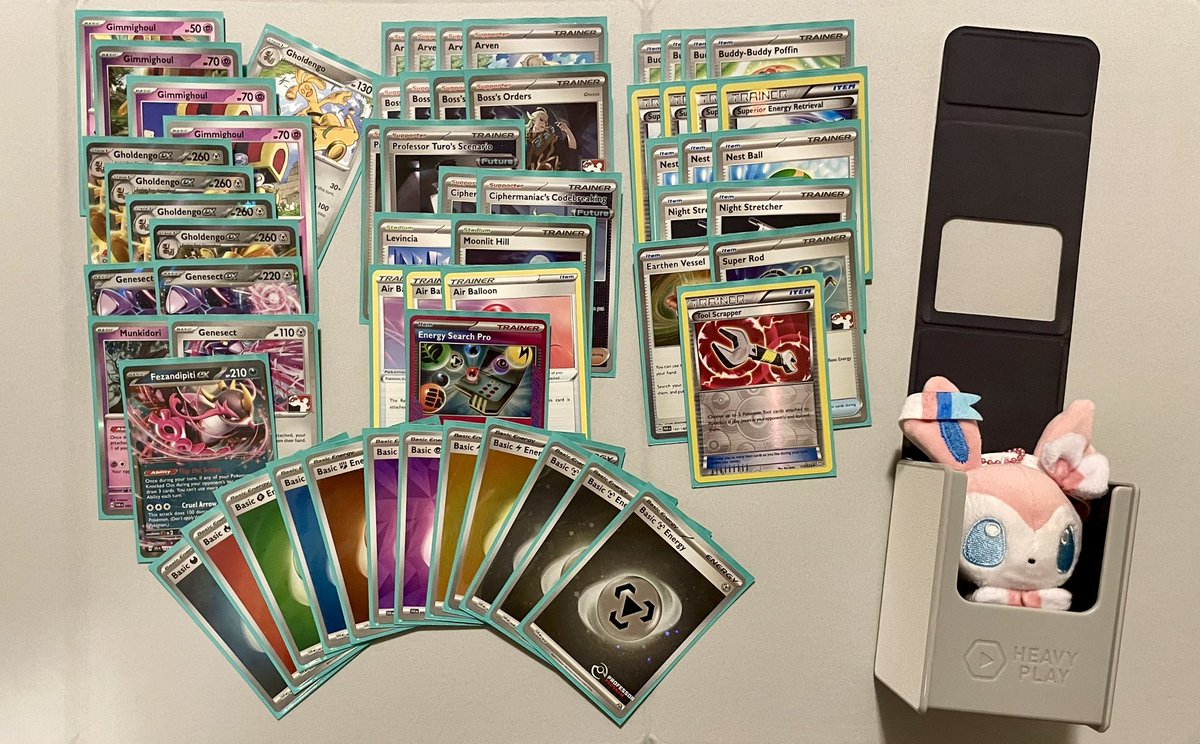 1st/15 at tonight’s challenge +15, played a fun Dengo list. Rod felt MUCH better than 3rd Stretcher!

Shoutouts to <a href="/FCBCArmor/">FCBC</a> and <a href="/HeavyPlayLLC/">HEAVY PLAY</a> for the wonderful sleeves and accessories that let me play in style! Use code ARTEMIS for 10% off your Heavy Play order 🩵

#DeerTime