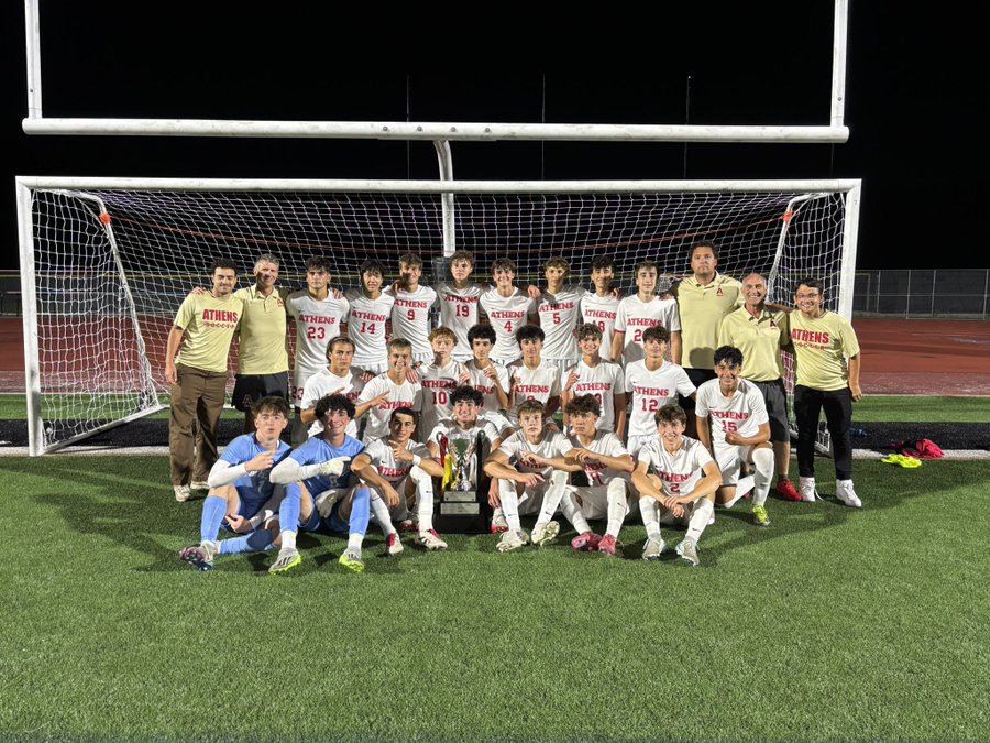 Varsity brings home the City Cup defeating Troy High 1-0.

G: Creech
A: Hupman
SO: Badawi