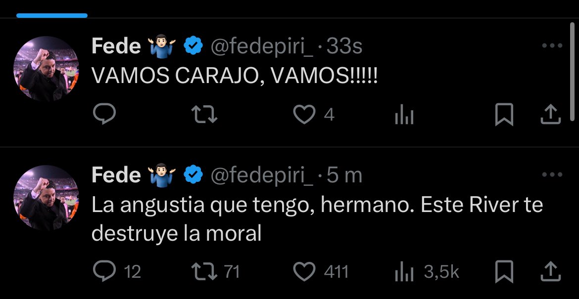 La dualidad del hincha de River