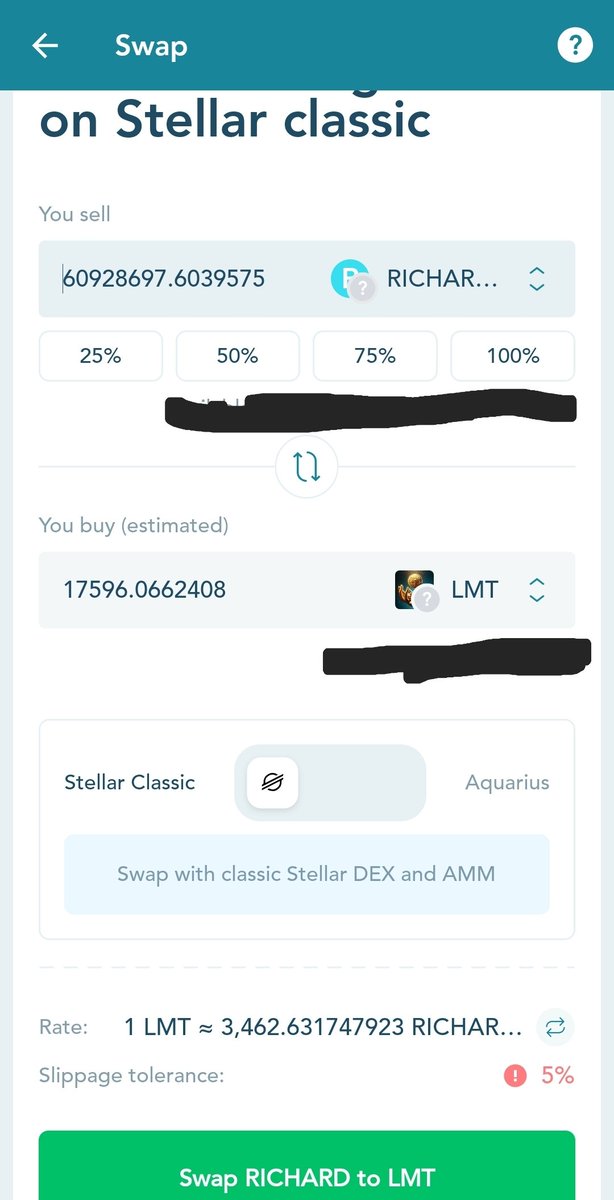 LiquidEcosystem's tweet photo. 60M $Richard will get you 17.5k $LMT
Via lobstrwallet I will create a Liquidity pool between these 2 π's
$Richard #RichDuck + $LMT #LiquidMonetaryToken #LumoscoreAsset #StellarAsset #RichardMutliChainAsset $Xrp $Xlm #LumosCoreWeb3 #AllInOneWeb3 https://t.co/73zn7cpYdm