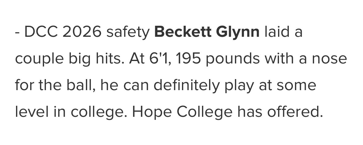 Thank you <a href="/AllenTrieu/">Allen Trieu</a> for the write up! Great way to start the year today vs East Kentwood! Looking forward to a big year!

<a href="/DCCfootball/">Detroit Catholic Central Football</a> <a href="/jcessante/">Justin Cessante</a> <a href="/JMachDCC/">Joe Mach</a> <a href="/dboonie3/">DB Coach D.B.</a> <a href="/35Lewis53/">Coach Lewis</a> <a href="/247Sports/">247Sports</a> <a href="/TheD_Zone/">The D Zone</a> <a href="/PrepRedzone/">Prep Redzone 🏈</a>