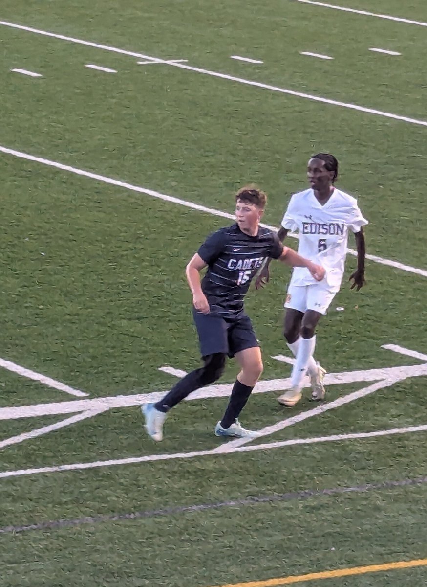 paddytim's tweet image. Great kick-off to the soccer season. First varsity goal for #16.