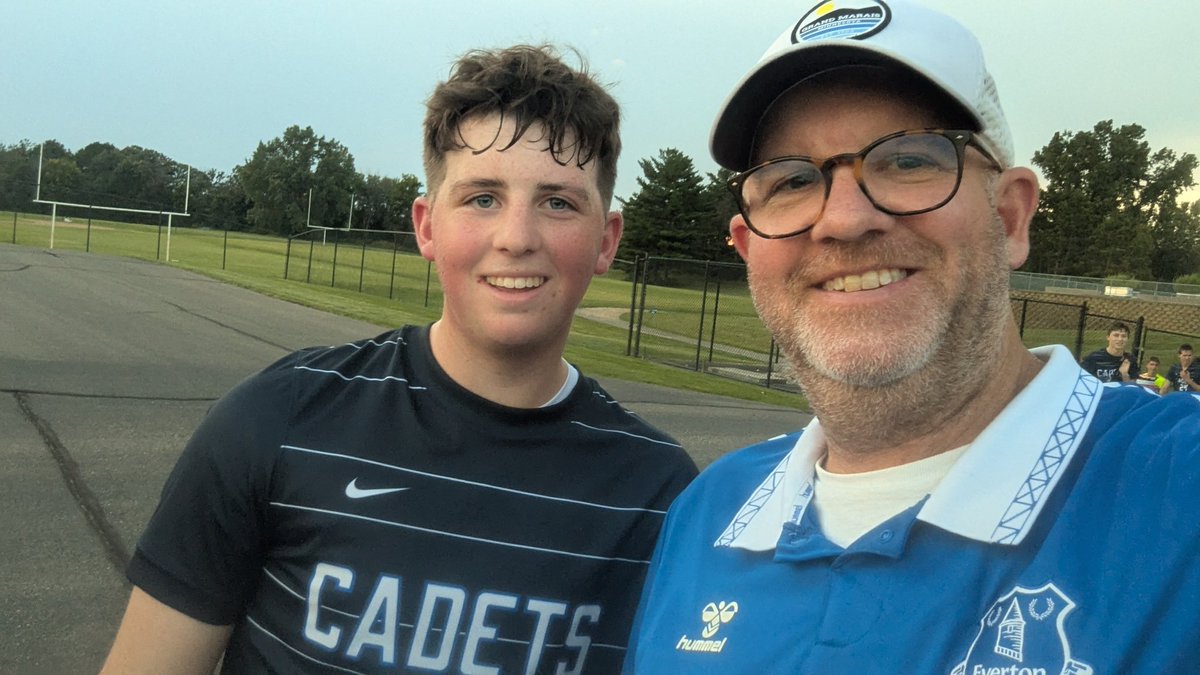 paddytim's tweet image. Great kick-off to the soccer season. First varsity goal for #16.