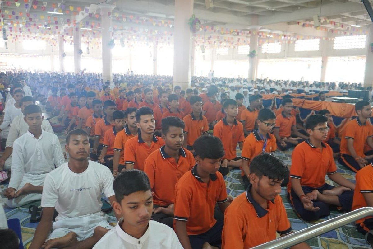Ganesh Ram Sahu (@ganeshramsahu18) on Twitter photo <a href="/YssSpeaks/">Young India Speaks</a> #MeditationCamp
For
Inner Peace &
Spiritual Growth
Sant Shri Asharamji Bapu आश्रम लोगों के आध्यात्मिक विकास हेतु समय समय पर शिविर का आयोजन करता है ताकि उन्हें मिले शांति, आनंद और आंतरिक शक्ति। <a href="/YssSpeaks/">Young India Speaks</a> #MeditationCamp
For
Inner Peace &
Spiritual Growth
Sant Shri Asharamji Bapu आश्रम लोगों के आध्यात्मिक विकास हेतु समय समय पर शिविर का आयोजन करता है ताकि उन्हें मिले शांति, आनंद और आंतरिक शक्ति।