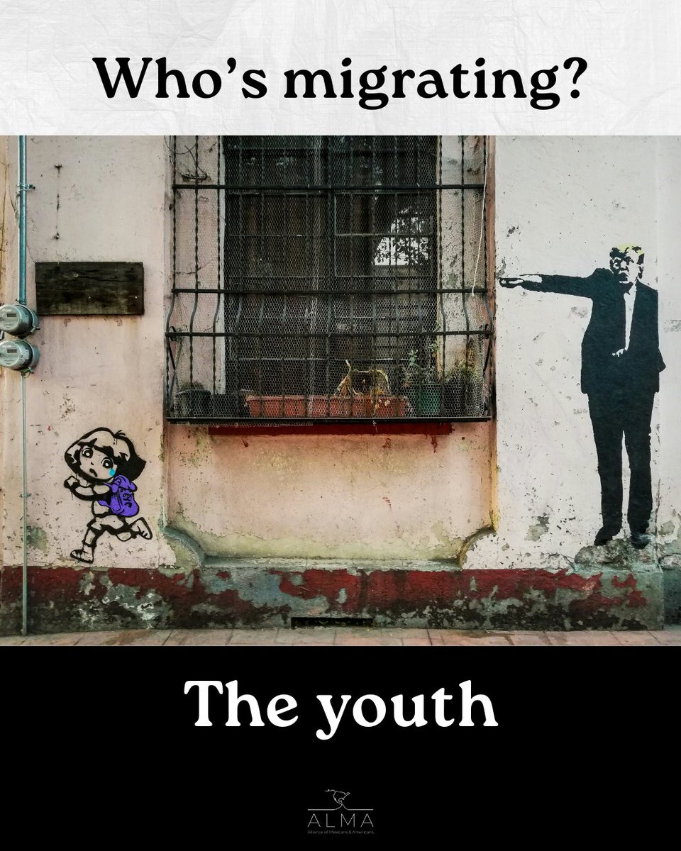 Over 50% of young #Mexicans in the US arrived within the past decade. Most are between 15 and 29 years old and migrated for economic, educational, or family reasons.

They face two borders: one physical, one cultural. Accessing education, work, or community support isn’t easy.