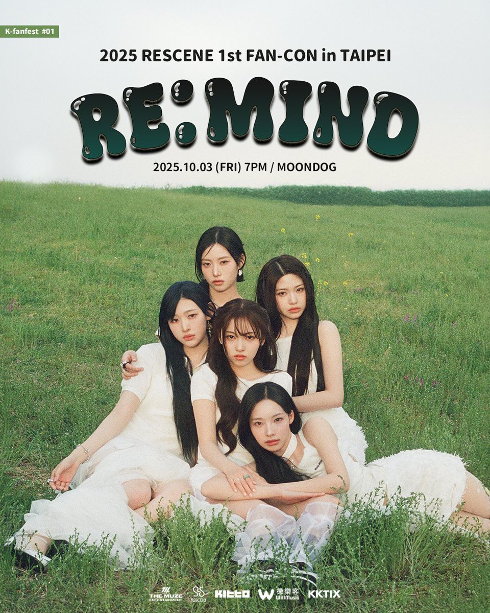 2025 RESCENE 1st FAN-CON in TAIPEI [RE:MIND]

🗓️ 2025. 10. 3 (FRI) 7PM (TST)
📍 MOONDOG

𝘾𝙊𝙈𝙄𝙉𝙂 𝙎𝙊𝙊𝙉

#RESCENE #리센느 #リセンヌ
#REMIND