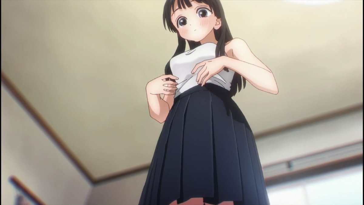 明日ちゃんのセーラー服（アニメ）のエロシーン3