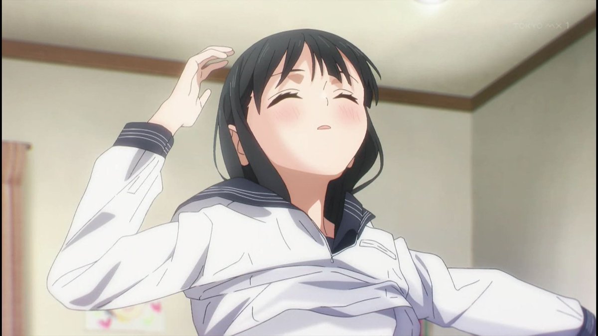 明日ちゃんのセーラー服（アニメ）のエロシーン4