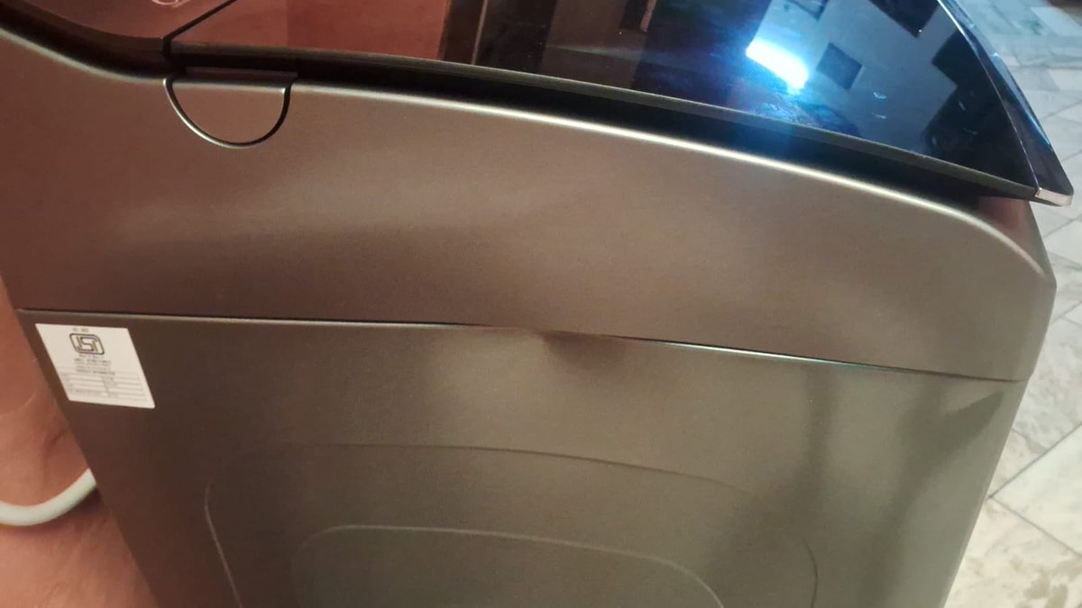 Received a damaged product from <a href="/WhirlpoolCorp/">Whirlpool Corporation</a> — extremely disappointed.
Unboxed the appliance to find damage dented body of fully automatic machine. This is not the quality I expected. No resolution yet from customer service. Please assist ASAP. #Whirlpool #CustomerServiceFail