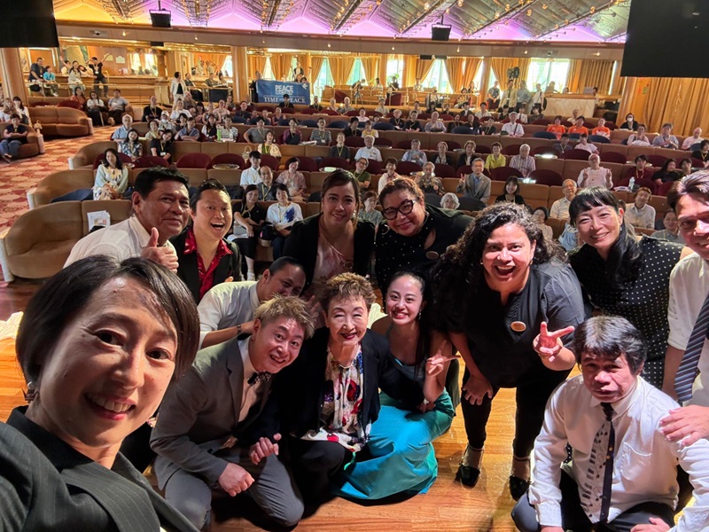 peace_boat's tweet image. ✨🚢 TIME FOR PEACE at Yokohama Port 🌏🕊️
On Aug 17, Peace Boat hosted a special onboard event, inviting 300 people incl. 10 members of #NihonHidankyo to view the onboard @NobelPeaceOslo exhibition &amp;amp; join a report-back from the #TimeForPeace Project on the 120th Global Voyage.