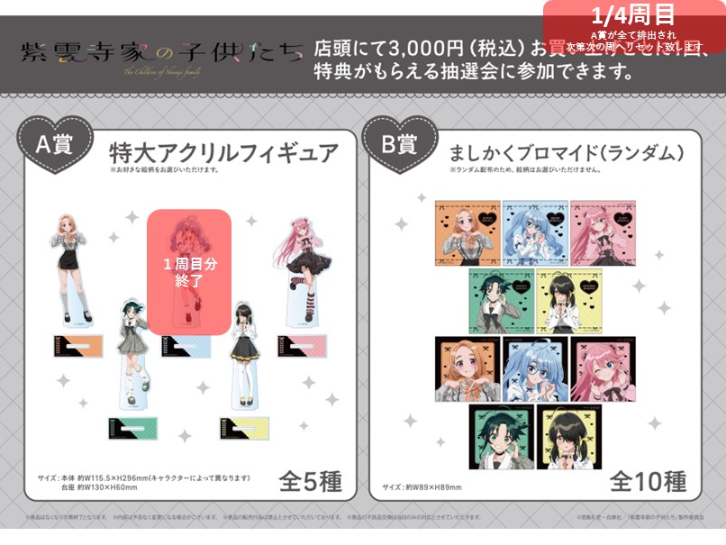 全巻初版帯付き！紫雲寺家の子供たち。7全巻。書店用非売品。ポスター。ポップ。他。 全巻初版帯付き！紫雲寺家の子供たち。7全巻。書店用非売品