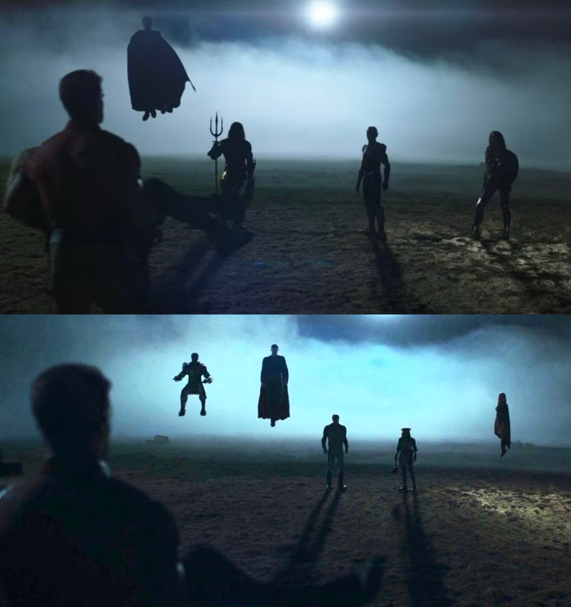 James Gunn has officially retconned the ending of #Peacemaker S1

The Justice League has been replaced with the Justice Gang, Superman, and Supergirl
