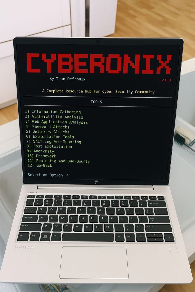 AnonOzzyDude's tweet image. 📘 Cyberonix Tool – Detailed Notes

🔗git clone github.com&amp;lt;tool-name&amp;gt;.git
cd &amp;lt;tool-name&amp;gt;
chmod +x install.sh
./install.sh

#Nmap #NetworkScanning #CyberSecurity #EthicalHacking #InfoSec #PortScanner #EducationOnly #RedTeamTools #NetworkSecurity #hacking