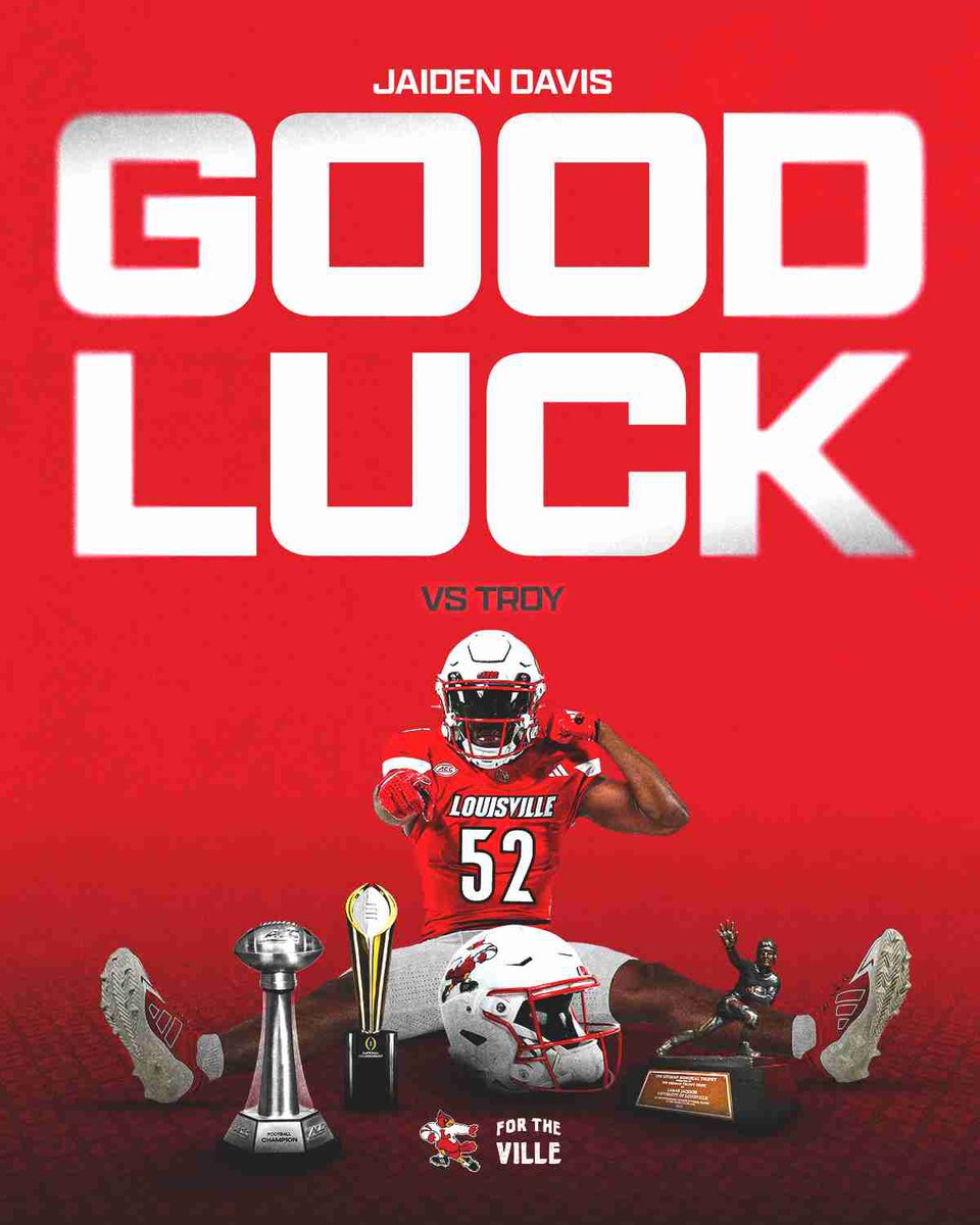 Jaiden Davis (@jaidendavis38) on Twitter photo Thank you to <a href="/ULFBRecruiting/">Louisville FB Recruiting</a> for the love! I appreciate it! <a href="/Brohm_Brady/">Brady Brohm</a> <a href="/LouisvilleFB/">Louisville Football</a> Thank you to <a href="/ULFBRecruiting/">Louisville FB Recruiting</a> for the love! I appreciate it! <a href="/Brohm_Brady/">Brady Brohm</a> <a href="/LouisvilleFB/">Louisville Football</a>
