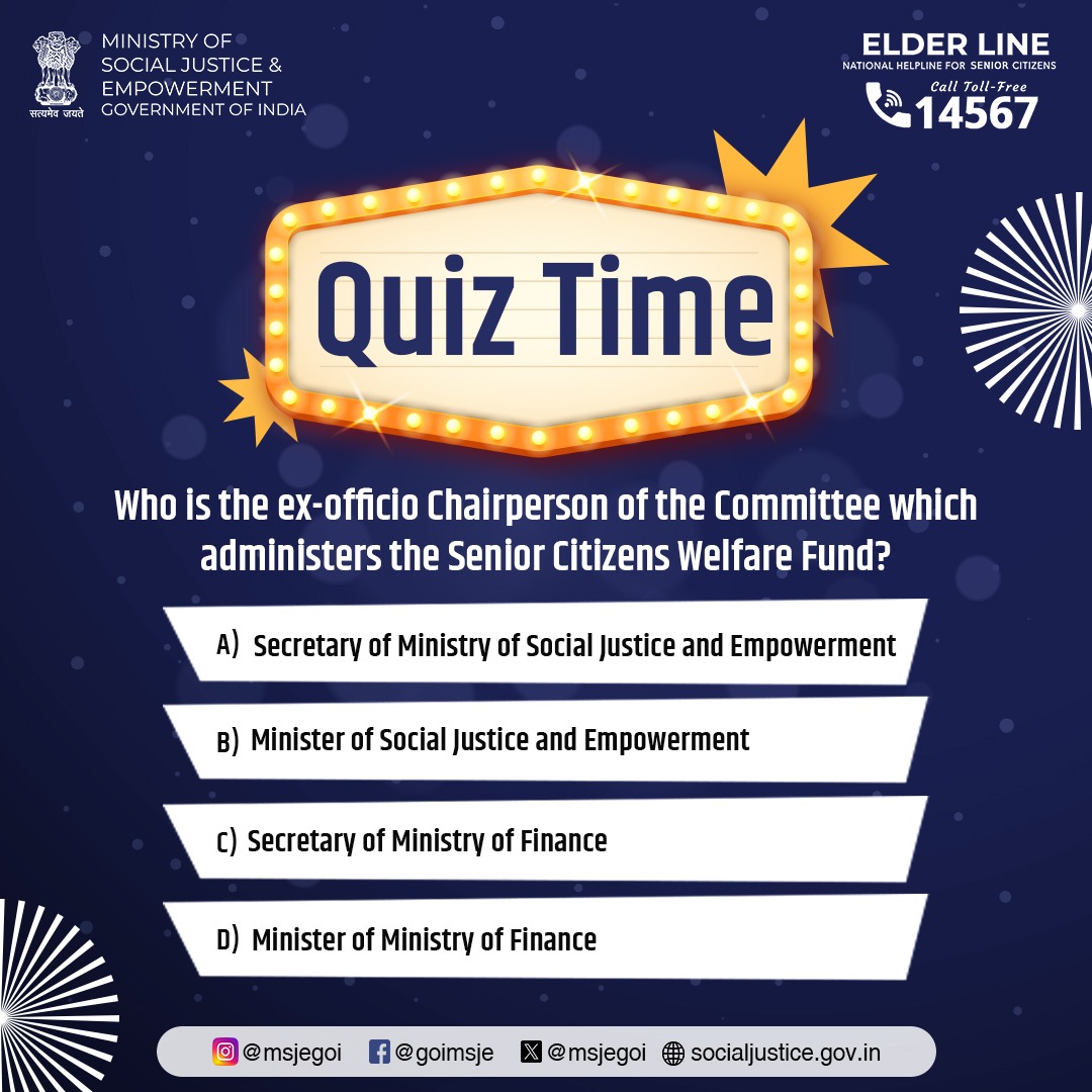 MSJEGOI's tweet photo. Take our quiz and find out more about Elderline! A helpline that stands by our senior citizens—because every call matters.
#SupportElders #ElderCare https://t.co/CmgHJKcsSu