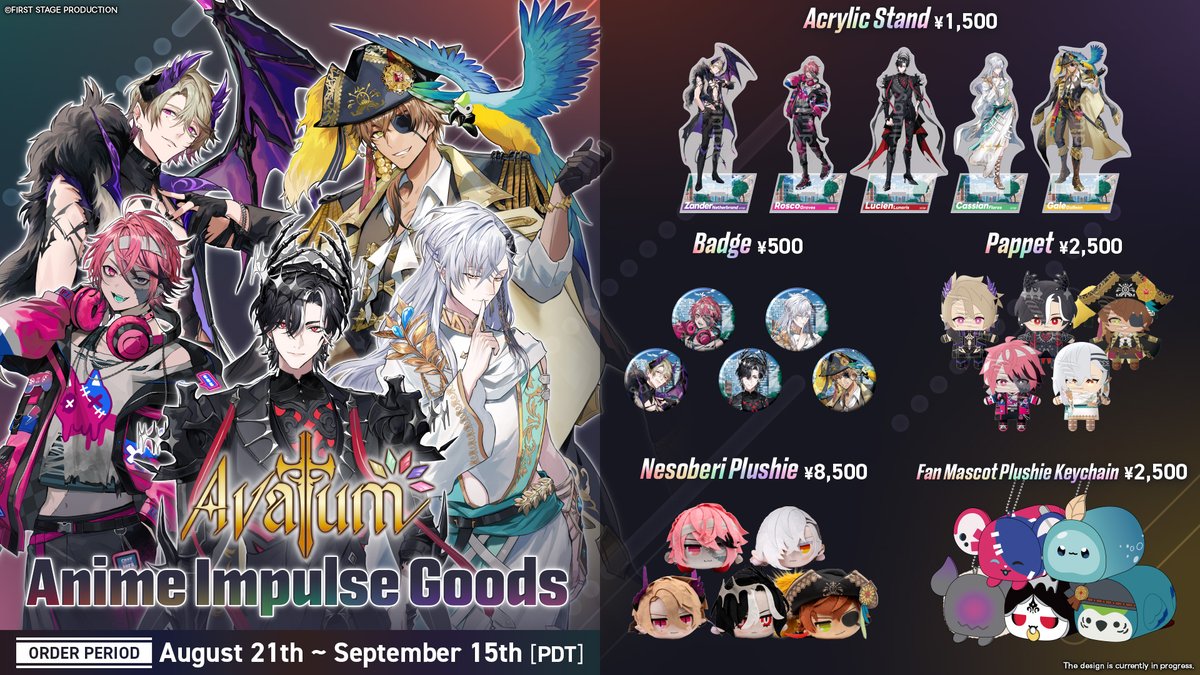 ✨Anime Impulse OC Merch Sales START✨】 Anime Impulse OC Merch