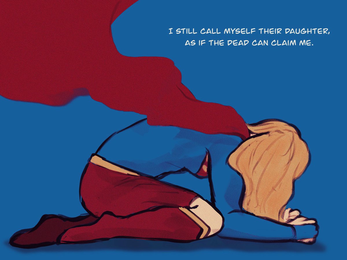 for some reason, supergirl