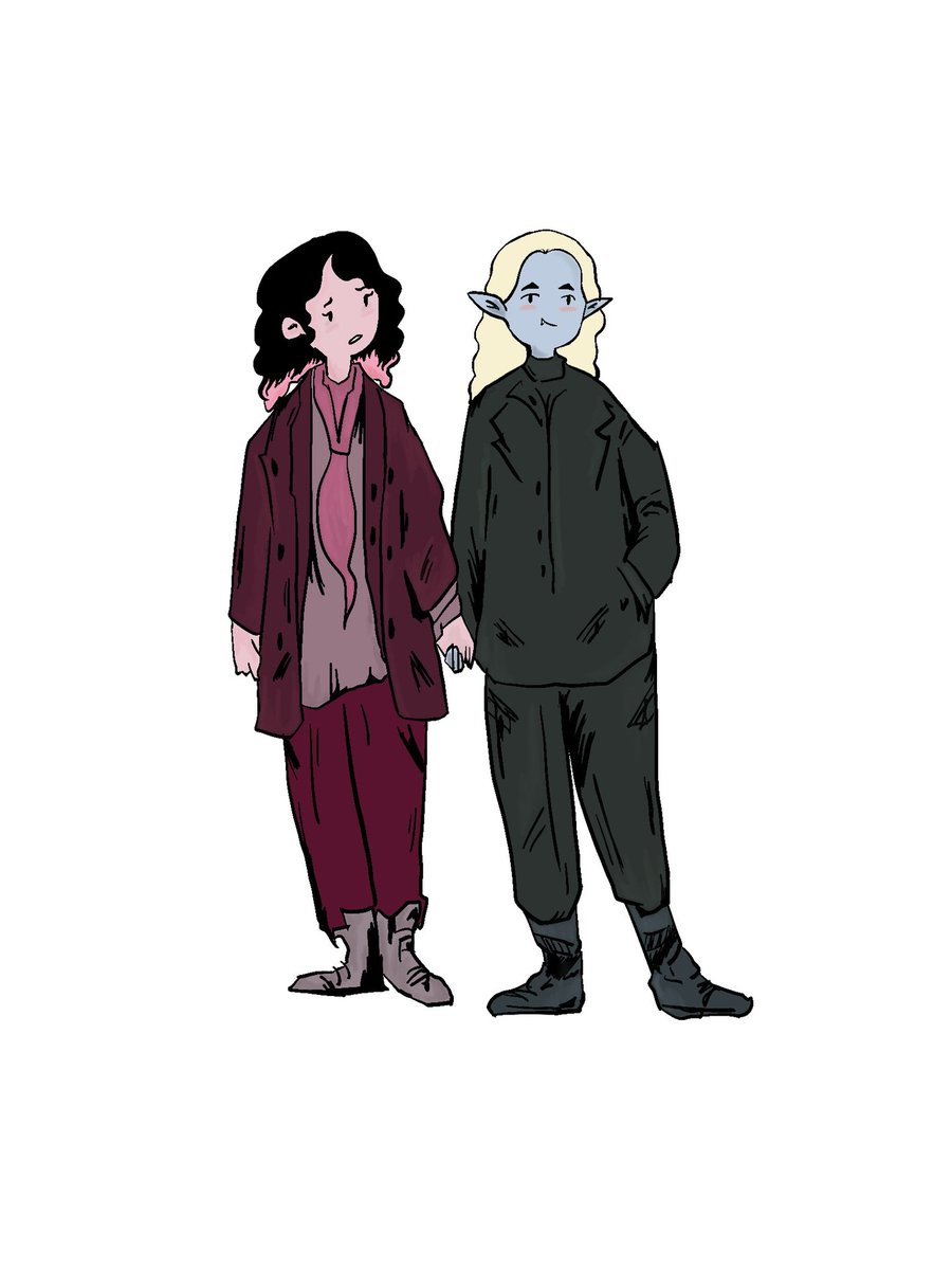 eve and villanelle if they were in adventure time