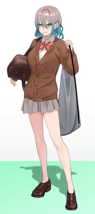 #oc 女テニ部員