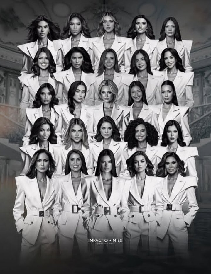 Las 25 candidatas oficiales del Miss Venezuela 2025