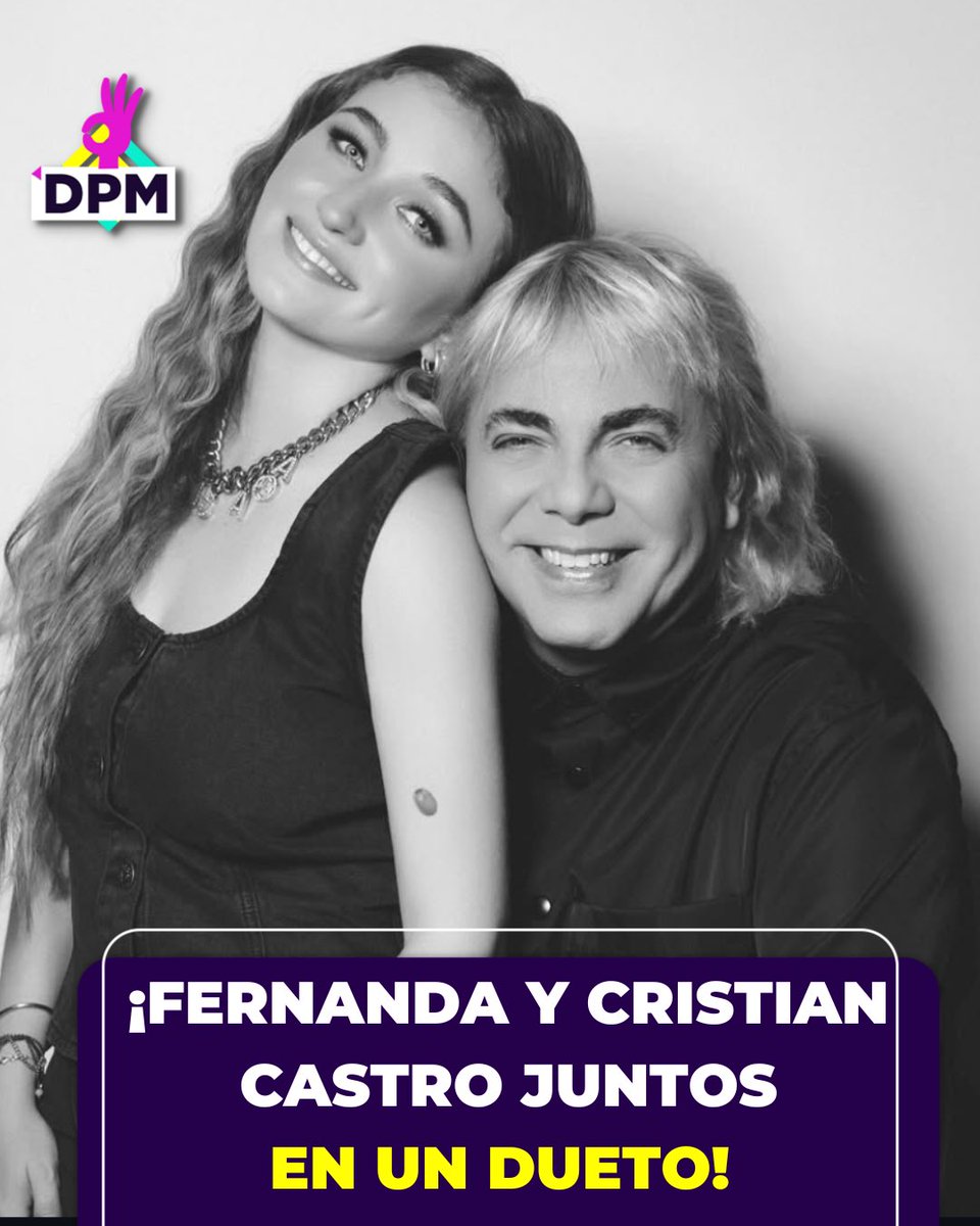 deprimeramano's tweet photo. ¡Los PRIMOS Castro unen su voz en un dueto! Así lo anunció #FernandaCastro, hija del productor José Alberto ‘El Güero’ Castro. Tema que hará de la mano, por primera vez con #CristianCastro.
#DPMAlMomento https://t.co/Qp4Fb4hBKe
